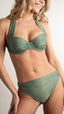 Culotte maillot de bain haute évolutive - Metalic