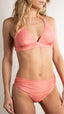 Maillot de bain triangle foulard - Metalic