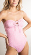 Maillot de bain 1 pièce bustier avec bijou - Bardo