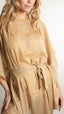 Caftan plage - Metalic