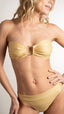 Culotte maillot de bain haute évolutive - Metalic