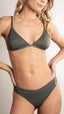 Haut de Maillot de bain triangle foulard dos - Crazy