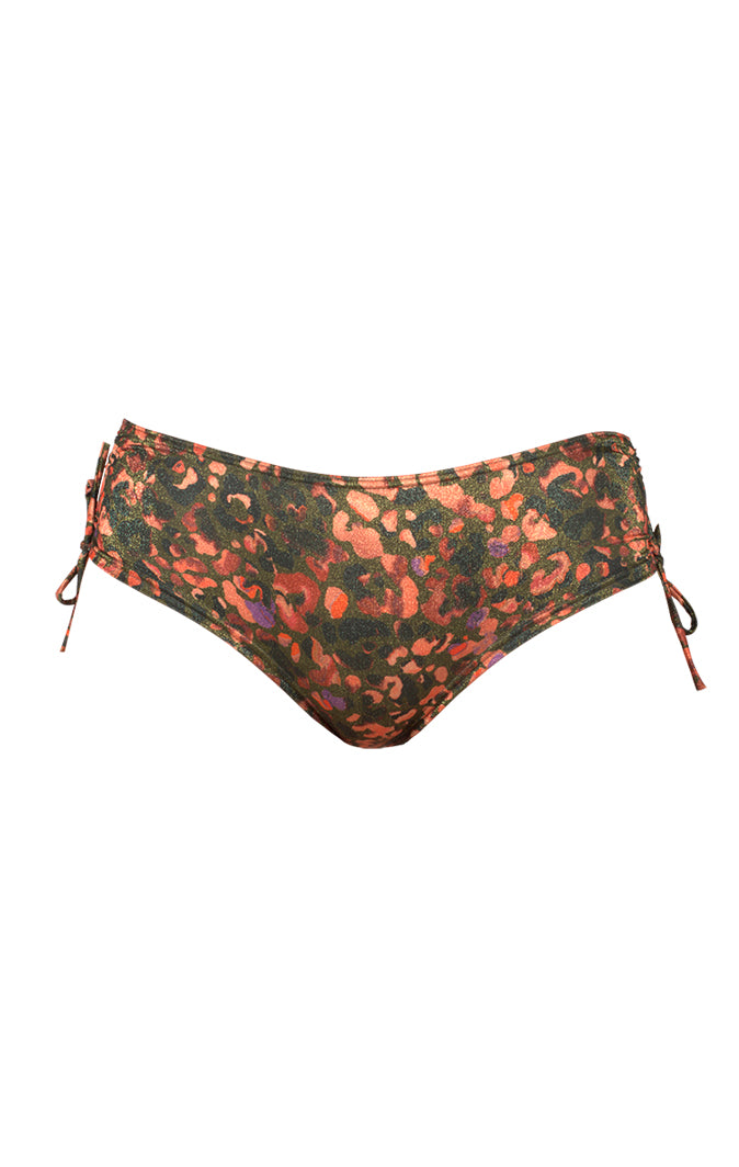 Culotte shorty de bain à cordons - Saveria