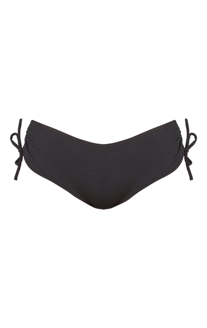 Culotte shorty de bain à cordons - Eucalyptus