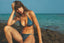 Maillot de bain triangle coulissant - Crazy