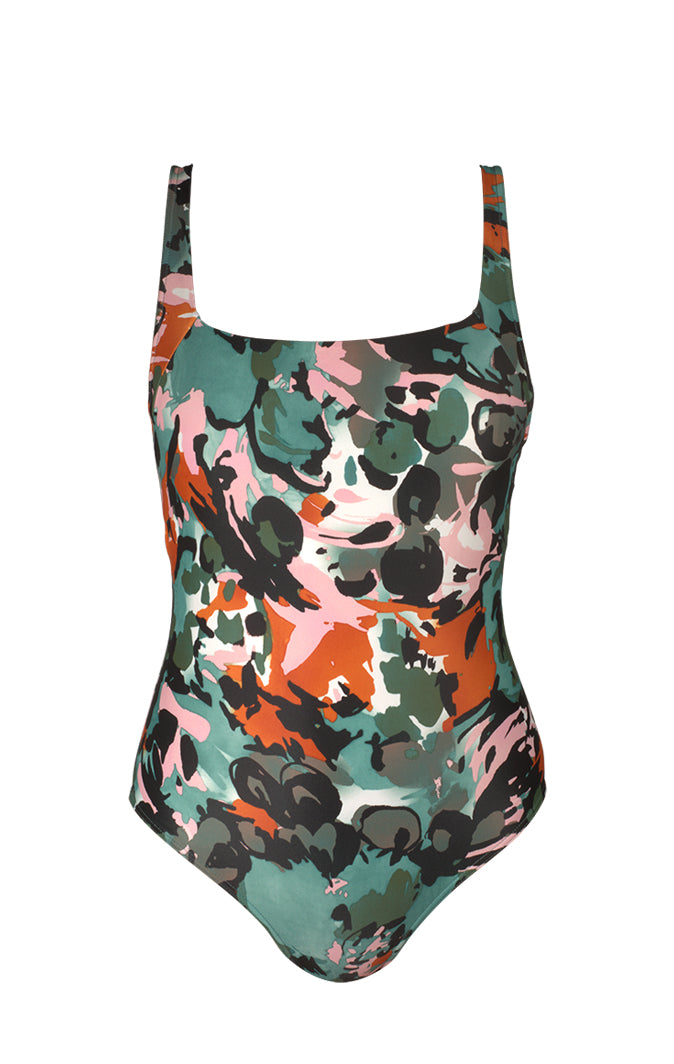 Maillot de bain 1 pièce décolleté carré - Paula