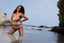 Maillot de bain 1 pièce bustier avec bijou - Serena