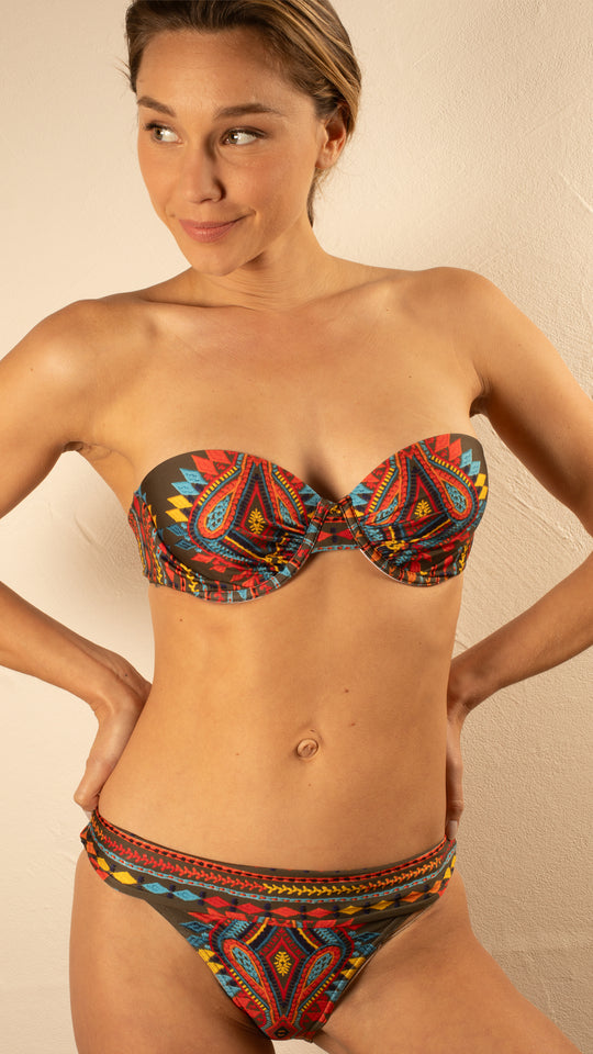 Haut de Maillot de bain bandeau coque avec armatures - Morito