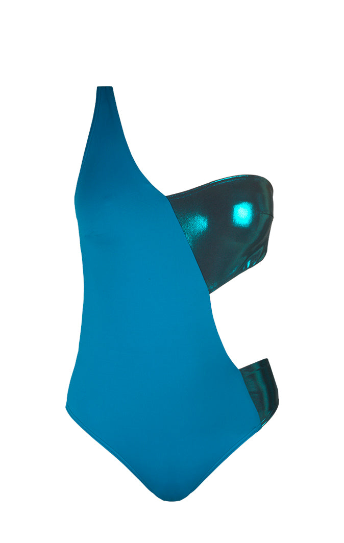 Maillot de bain 1 pièce trikini - Lamé