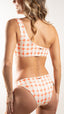Culotte maillot de bain échancrée avec bijoux - Amara