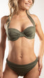 Maillot de bain bandeau coque avec armatures - Crazy