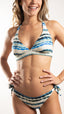 Haut de maillot de bain triangle foulard - Anaya