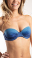 Haut de maillot de bain bandeau coque avec armatures - Crazy Amor