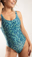 Maillot de bain 1 pièce nageur dos plongeant - Feline