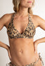 Haut de maillot de bain triangle foulard - Feline