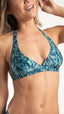 Haut de maillot de bain triangle foulard - Feline