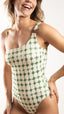 Maillot de bain 1 pièce asymétrique - Amara