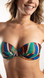 Haut de maillot de bain bandeau coque avec armatures - Tamarin
