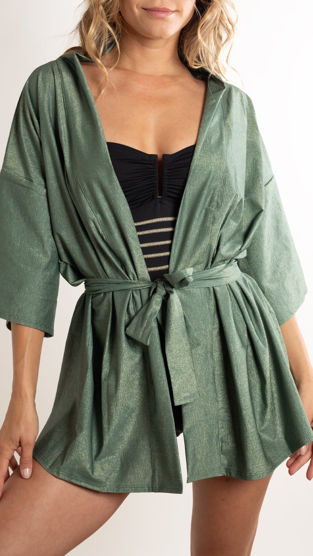 Kimono plage - Metalic