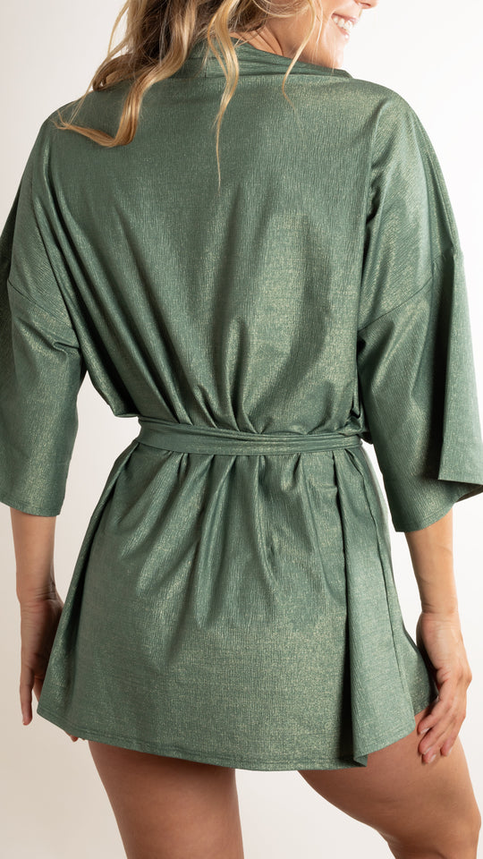 Kimono plage - Metalic