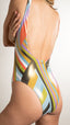Maillot de bain 1 pièce nageur dos plongeant - Disco