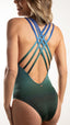 Maillot de bain 1 pièce triangle dos croisé - Crazy Amor