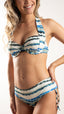 Culotte shorty de bain à cordons - Anaya