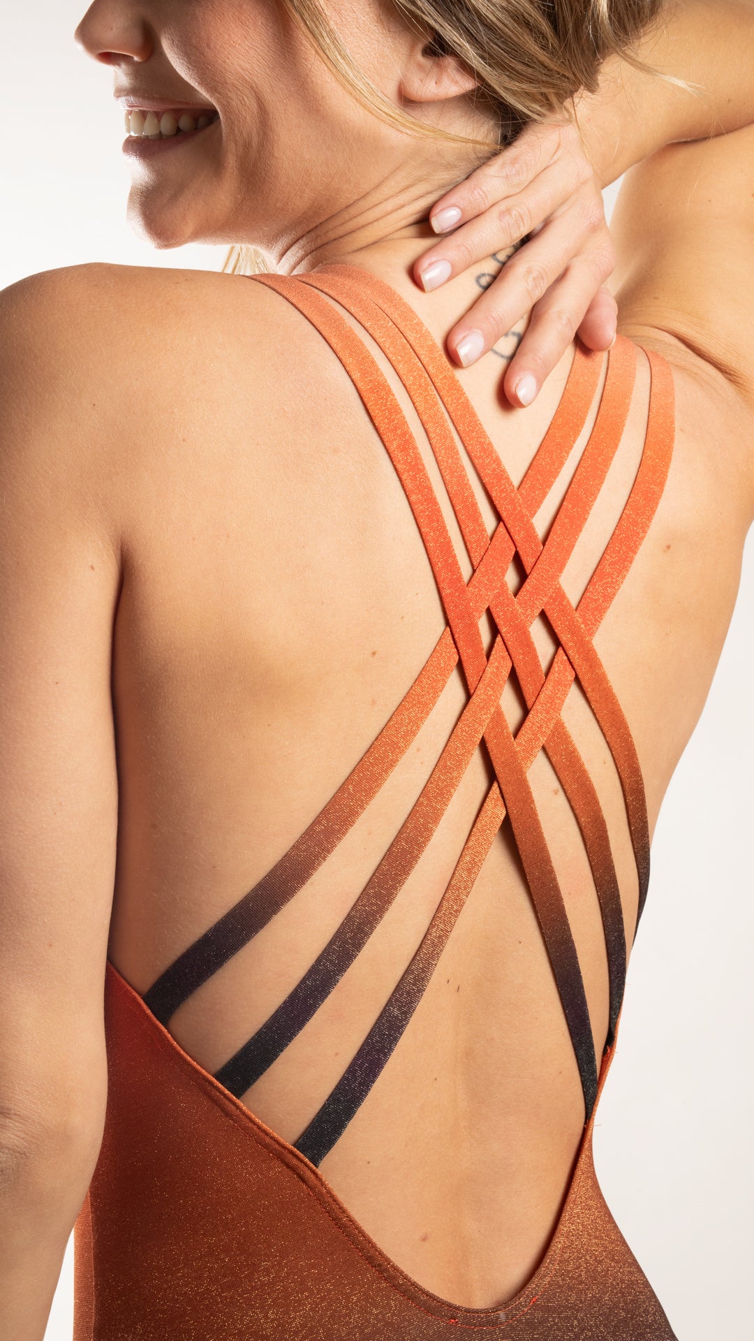 Maillot de bain 1 pièce triangle dos croisé - Crazy Amor