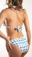Culotte maillot de bain échancrée avec bijoux - Amara