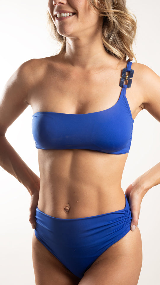 Haut de maillot de bain bandeau asymétrique - Bluebay