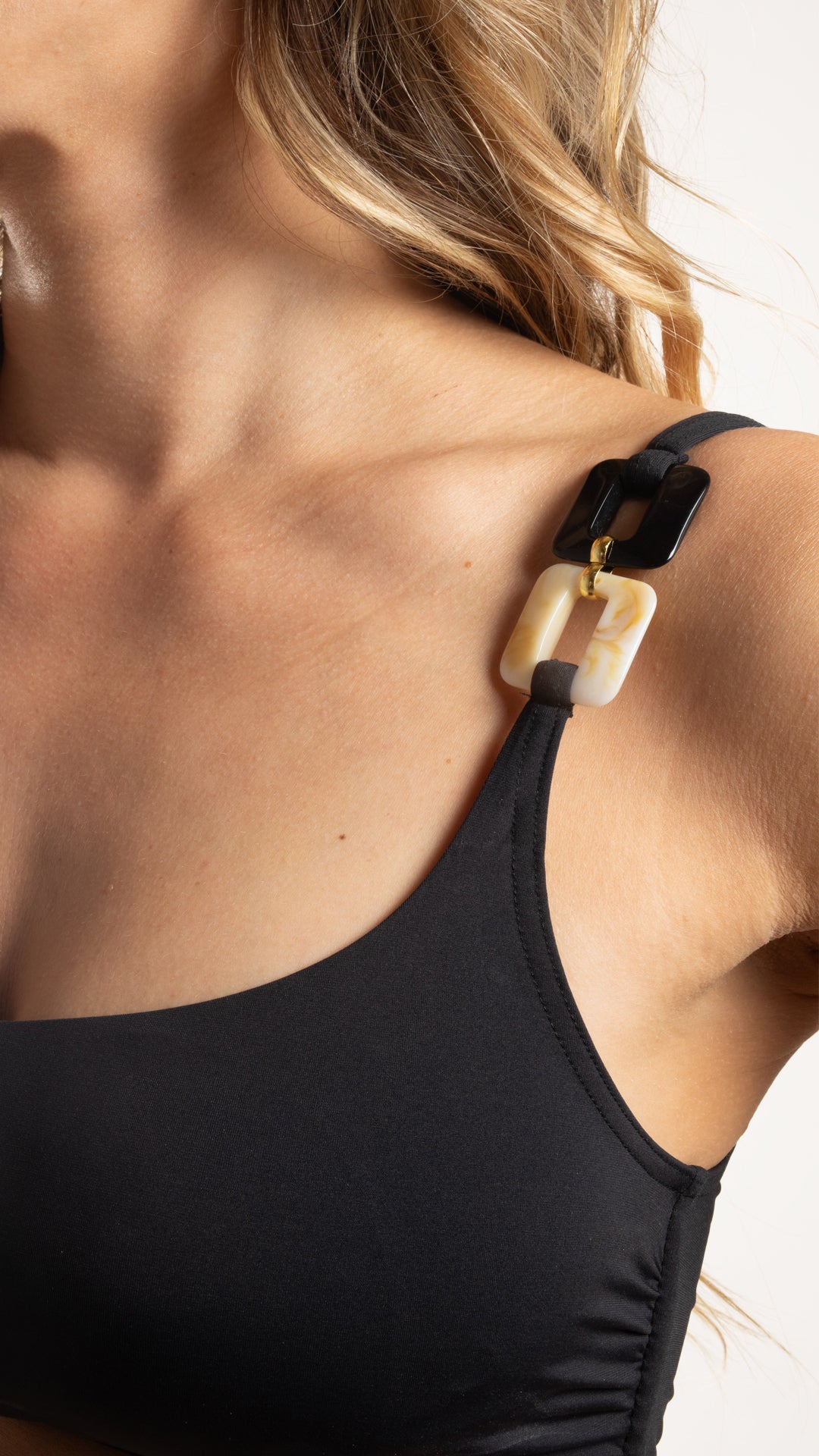 Haut de maillot de bain bandeau asymétrique - Bluebay