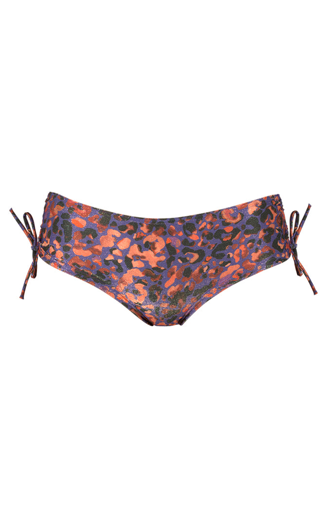 Culotte shorty de bain à cordons - Saveria