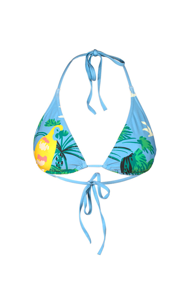 Haut de Maillot de bain triangle coulissant - Voyage