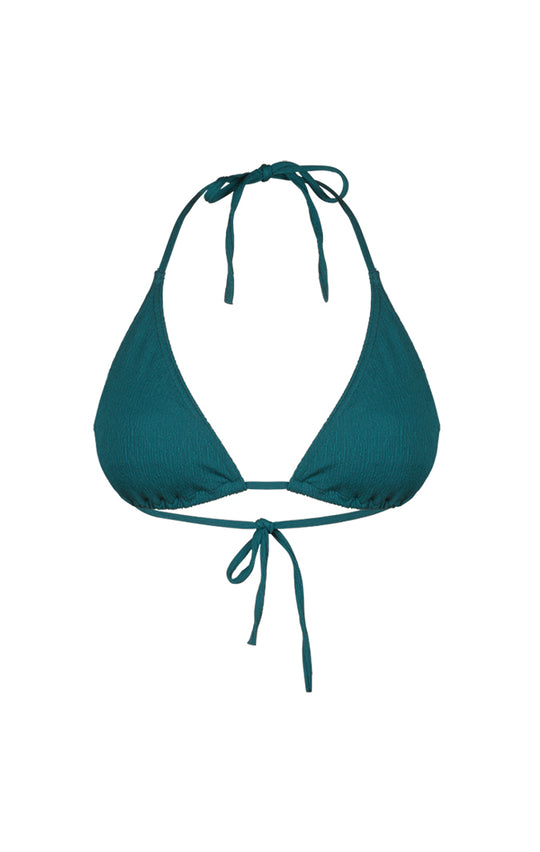 Haut de Maillot de bain triangle coulissant - Eucalyptus