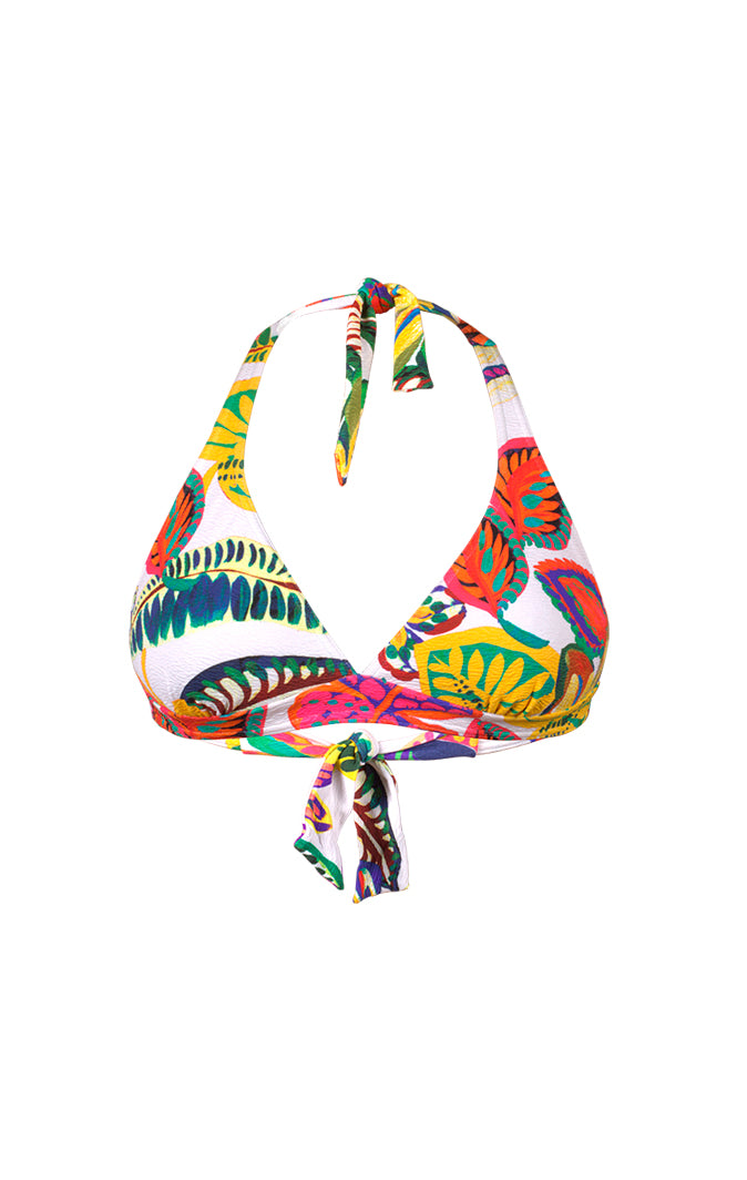 Haut de Maillot de bain triangle foulard - Ornella