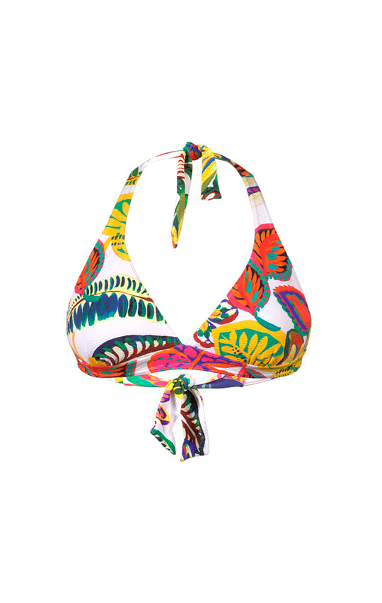 Haut de Maillot de bain triangle foulard - Ornella