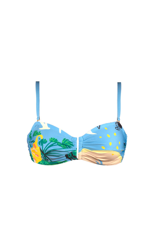 Haut de Maillot de bain bandeau avec armatures - Voyage