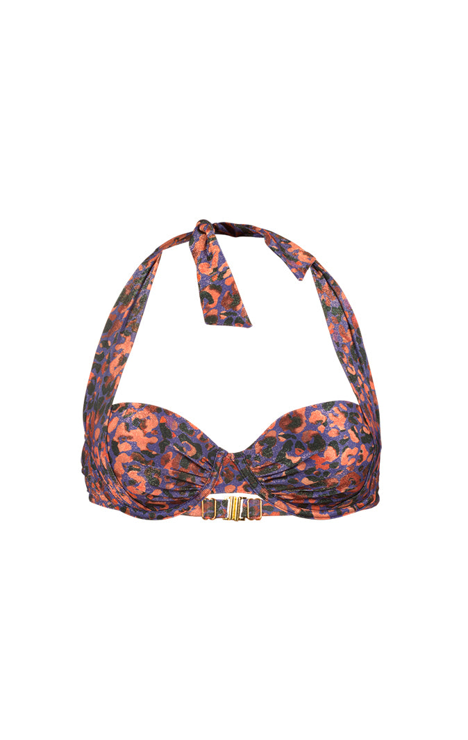 Haut de Maillot de bain bandeau coque avec armatures - Saveria