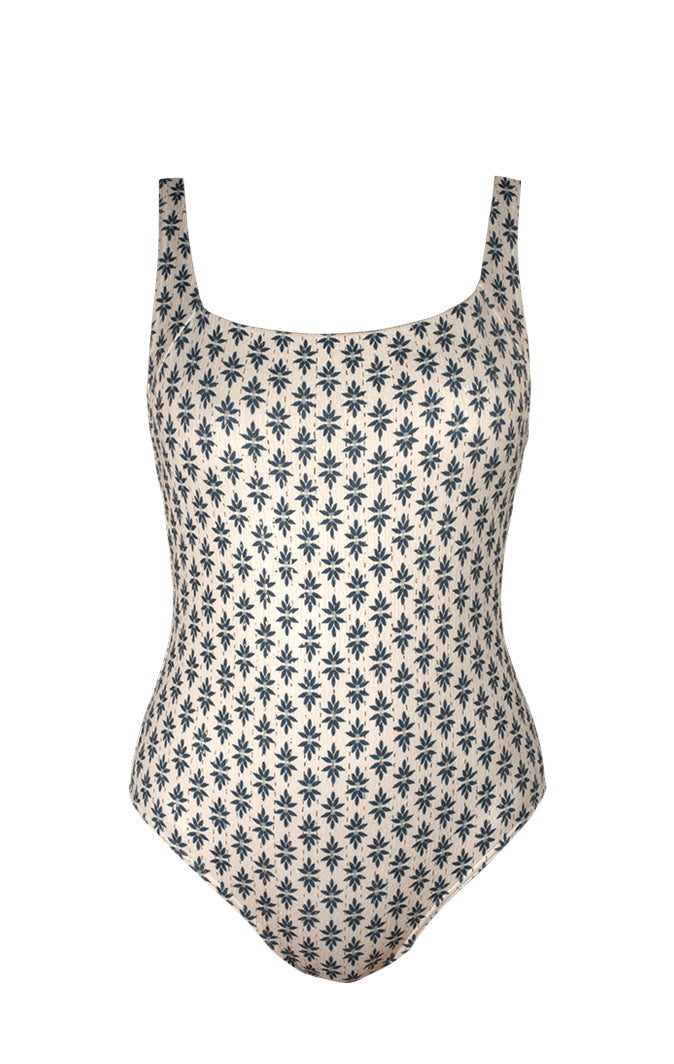 Maillot de bain 1 pièce décolleté carré - Rosa