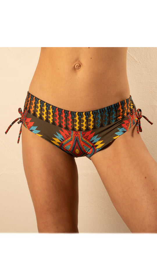 Culotte shorty de bain à cordons - Morito